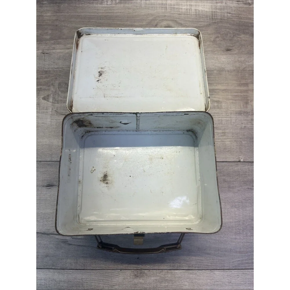 Vintage Lunch box How The West Was Won Hit Tv Show Aladdin Metal 1978